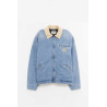 CARHARTT WIP BLUE DUSTY H BROWN OG DETROIT JACKET